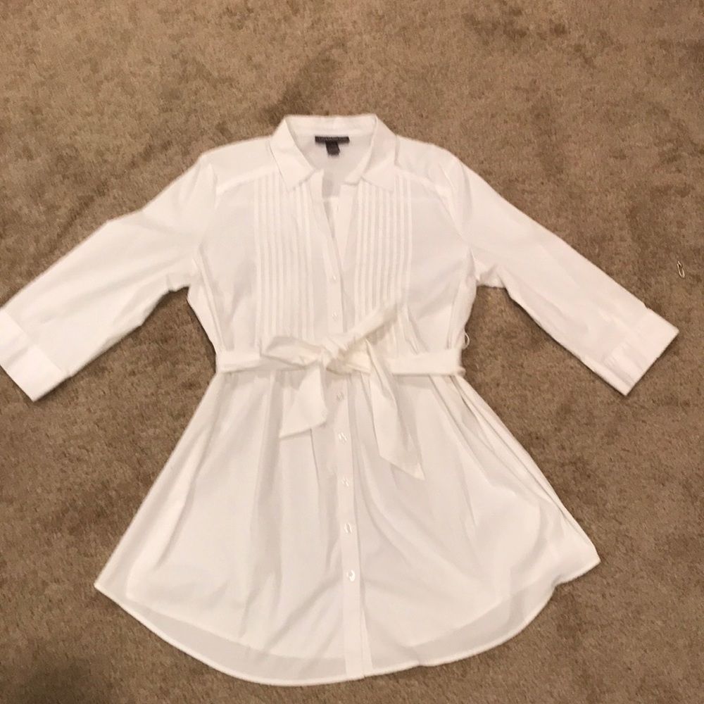 Pea in the Pod Classic White Button Down Shirt